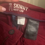 Pants used, size 36, red