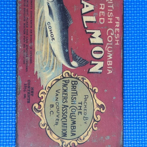 Vintage metal sign Bicycle Brand Salmon retro wall decoration