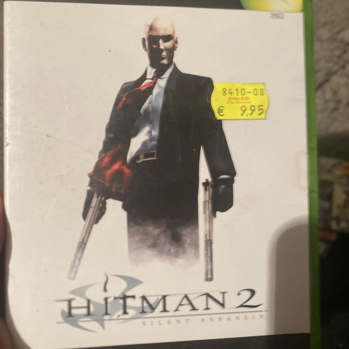Hitman 2 Xbox game, classic, complete in box