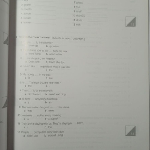 Spot On Grammar Test Booklet 2 Elementary Grivas new