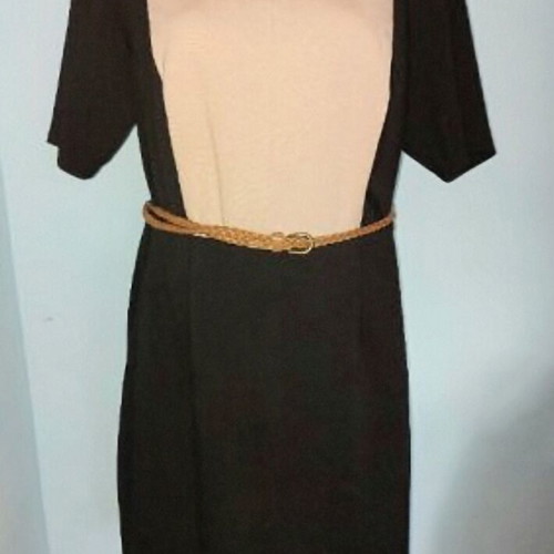 Dressbarn Woman Two-Tone Dress like new for Office or Occasion