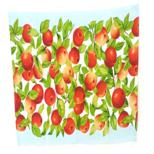 Apple towel new, 100% cotton waffle 50x70 cm