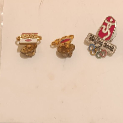 Ολυμπιακά pins σετ σαν καινούργιο, 5 τεμάχια από Σίδνεϊ 2000 έως Πεκίνο 2008