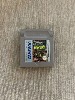 Teenage Mutant Ninja Turtles Fall of the Foot Clan Nintendo Game Boy used