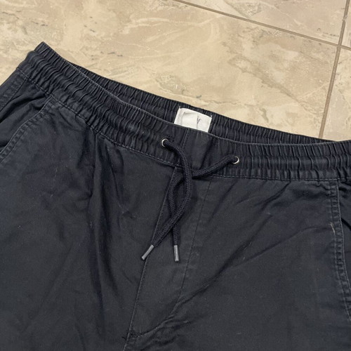H&M black cargo pants used, size S/M