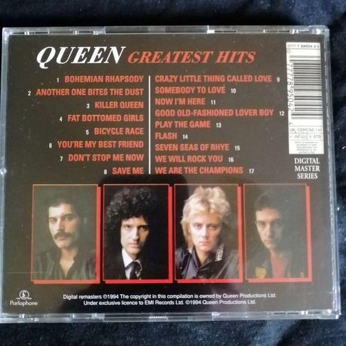 Queen Greatest Hits CD album like new, rock