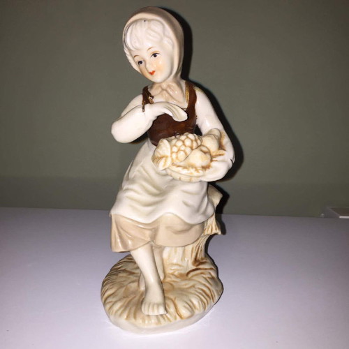 Porcelain decorative doll