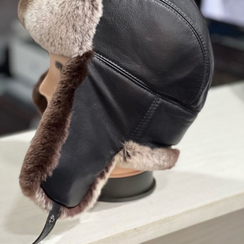 Men's German hat new with fur and leather