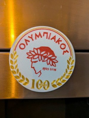 Магнит Олимпиакос 100 години юбилей нов