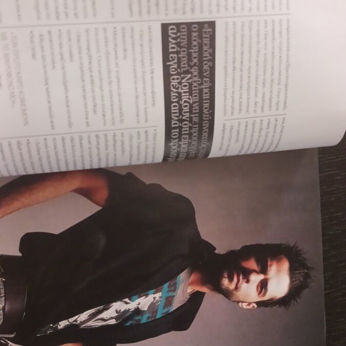 Down Town magazine April 2004 with Elli Kokkinou and Giorgos Christou