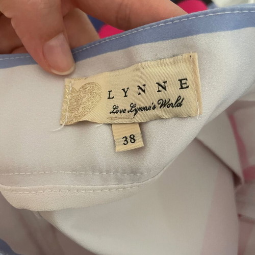 Lynne A-line midi skirt used, medium, multicolor