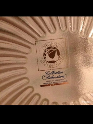 Solaris crystal serving platter new