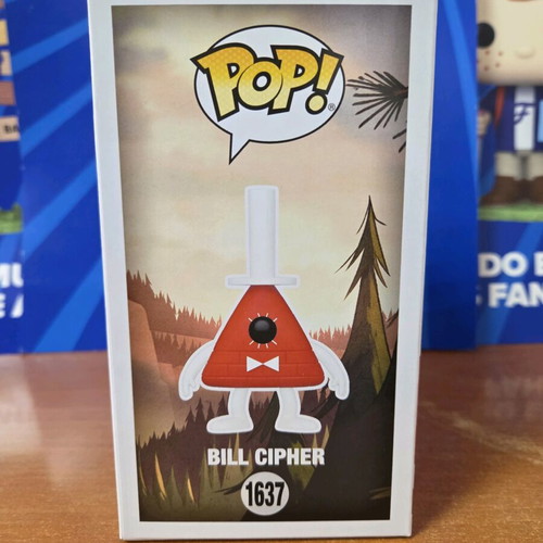 Funko Pop Disney Gravity Falls Bill Cipher new figure glows in the dark
