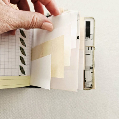 The Leopard Heart handmade notebook like new