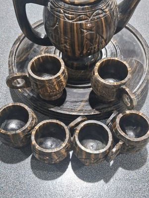 Handmade tea or coffee set new