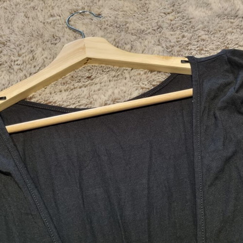 Dress with open back, like new, size S, black