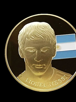 Νόμισμα Lionel Messi καινούργιο με προστατευτική κάψουλα