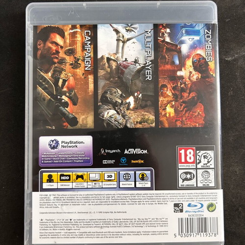 Call of Duty Black Ops 2 PS3 game used, complete