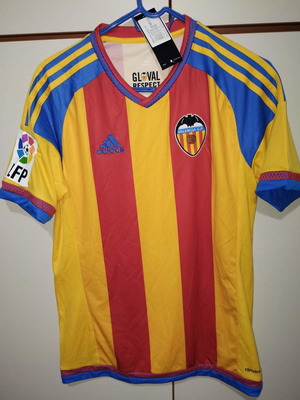 Valencia F.C. автентичен мач лепенка La Liga нов, малък