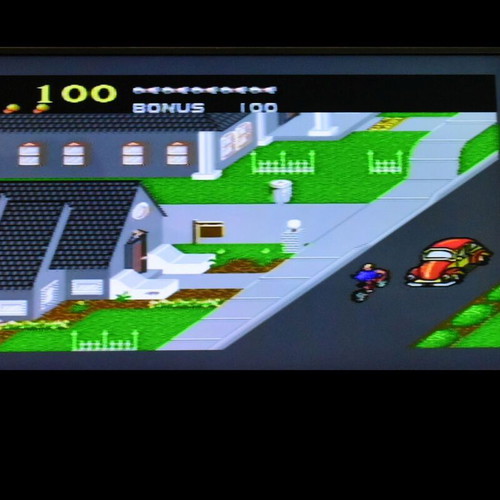 Paperboy Sega Mega Drive game used, action arcade 1990