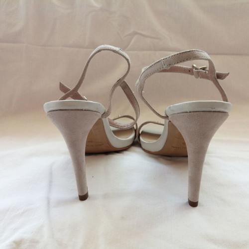 Roberto Botella women's high heel sandals size 38, pink crystals