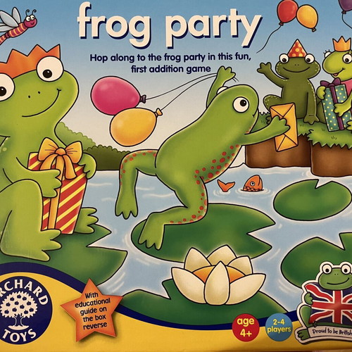 Orchard Toys Frog Party board game like new