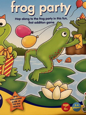 Orchard Toys Frog Party board game like new