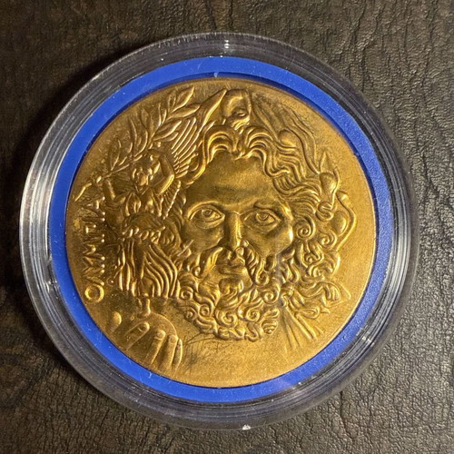 Collectible commemorative medal Athens 1896 Olympic Games new