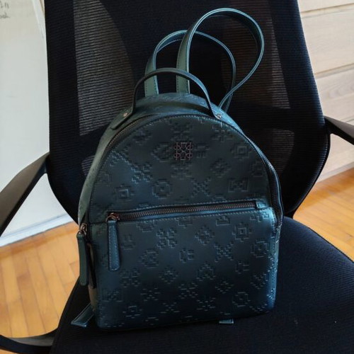 KEM backpack bag with high-quality leatherette