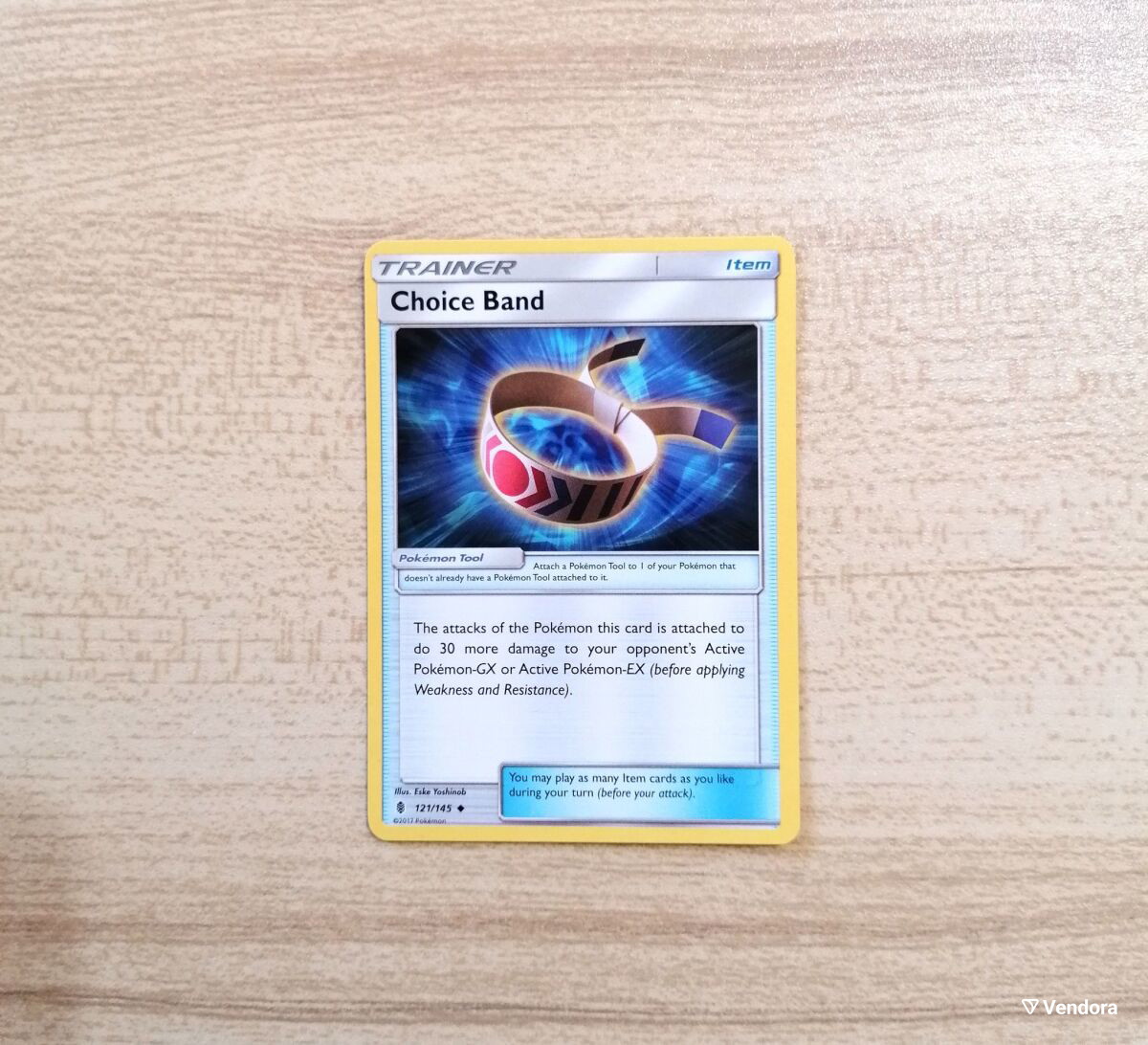 choice band pokemon card - Sun & Moon - Guardians Rising - This is of the Secret Rare rarity. Pokemon Choice Band Guardians Rising