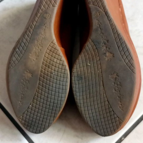 Super Mode women's winter platform shoes used size 40 brown leather