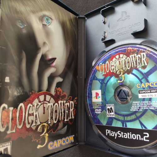 Clock Tower 3 PS2 μεταχειρισμένο, NTSC έκδοση με manual