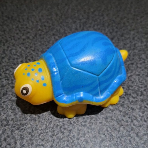 Children's bath figures used, duck and turtle (2 pcs)