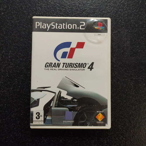 Gran Turismo 4 PlayStation 2 game, complete with manual, PAL first edition