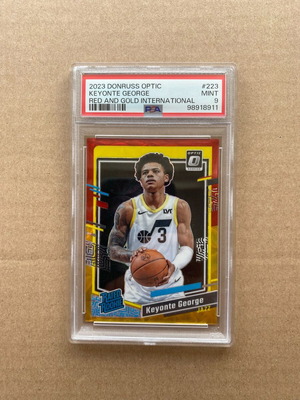 Panini Keyonte George Rookie Card PSA 9 new
