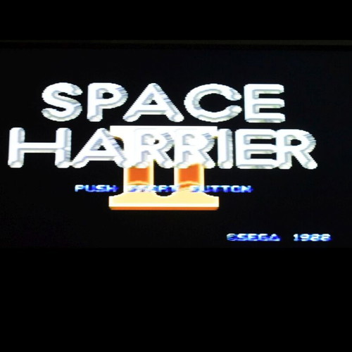 Space Harrier II Sega Mega Drive game like new