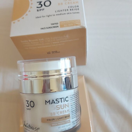 Mastic Sun BB Cream lighter beige new