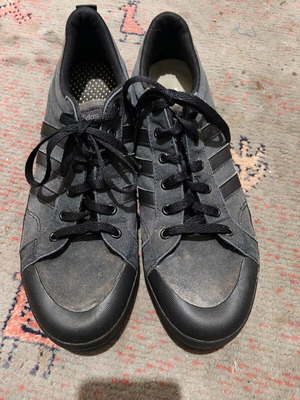 Adidas ανδρικά παπούτσια μεταχειρισμένα, μέγεθος 48, μαύρα αθλητικά