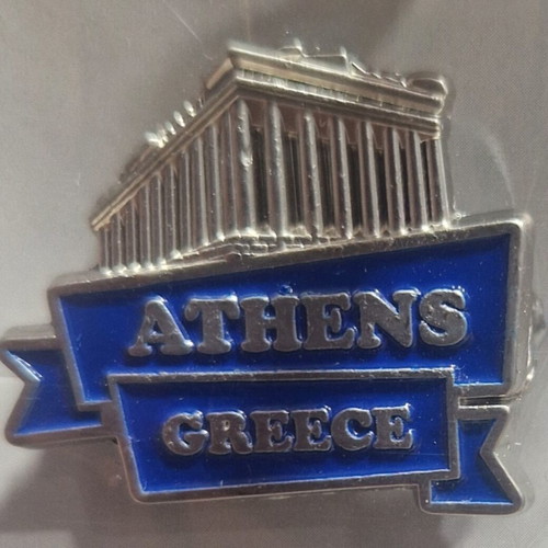 Athens Greece pin brooch