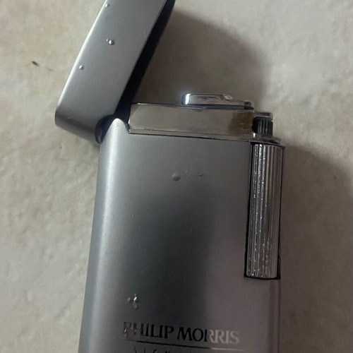 Collectible lighters used, pack of 5, White Horse, Phillip Morris, Davidoff, Marlboro