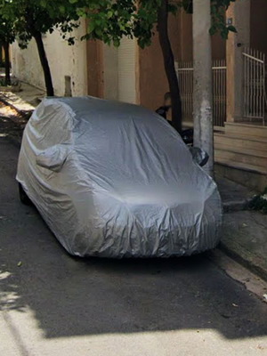 Car cover waterproof with heat-sealed seam quality CARBON like new