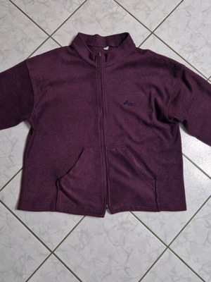 Asics fleece women's oversized like new, purple, size XL