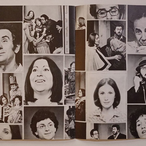 Theatrical program Ta Anthropakia by Samy Fagiant, used, 1981