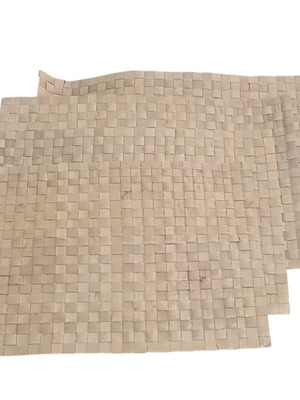 Placemats used, set of 4 pieces 45 x 29 cm