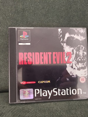 Resident Evil 2 PS1 game used, UK English version