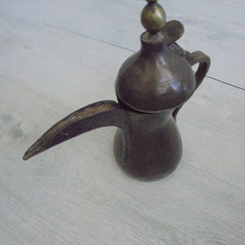 Brass Dalla Coffee Pot used, Oriental Style