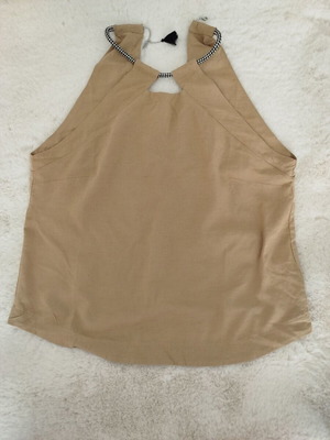 Attrattivo beige top medium new