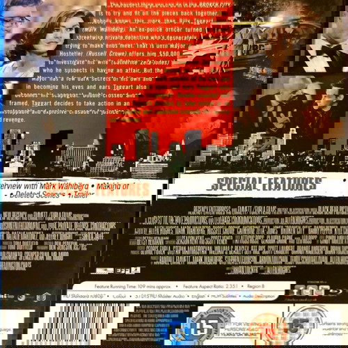 BLU-RAT BROKEN CITH ACTION MOVIE WITH MARK WAHLBERG AND RUSSELL CROWE