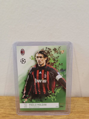 Topps Paolo Maldini 55/75 new collectible card