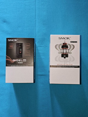 Електронно цигаре Smok Rigel Mod Black и Smok Black Plating!